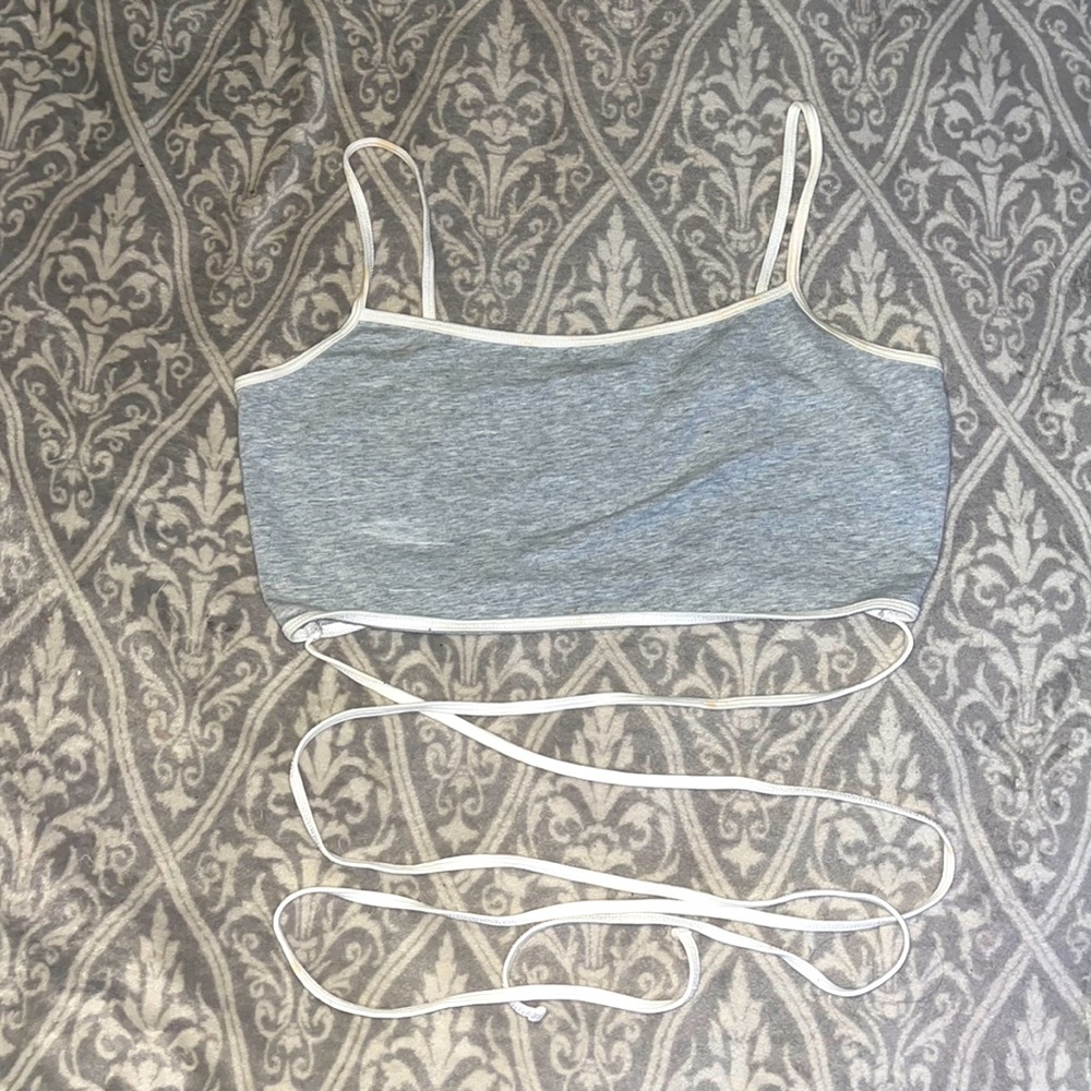 String Crop Top